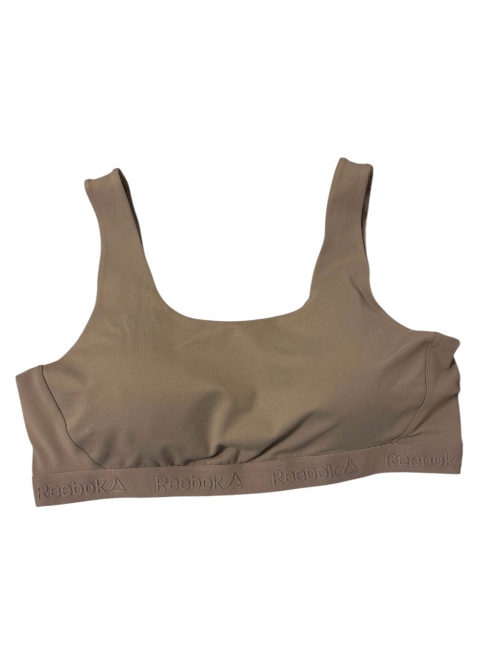 Reebok Core Sports Bra In Driftwood